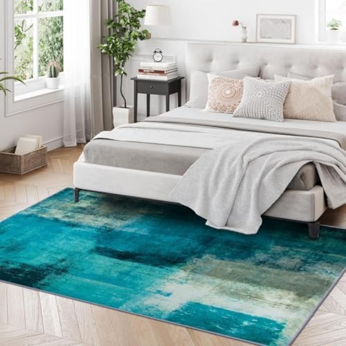 Ochama×j.zao Laagpolig Tapijt – Antislip Binnenkleed Voor Woonkamer, Niet-verharend Ochama×j.zao Laagpolig Tapijt – Antislip Binnenkleed Voor Woonkamer, Niet-verharend