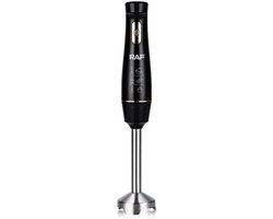 RAF - Staafmixer Set - 5-in-1 - Hand Blender - Elektrische Handmixer - Klopper - Staafmixer - BPA-vrij - Extreem Krachtig - Hakmolen - Garde - Maatbeker - Mengstaaf - Ook voor IJsklontjes - Complete Set - Melkopschuimer - Foodprocessor — afbeelding 6