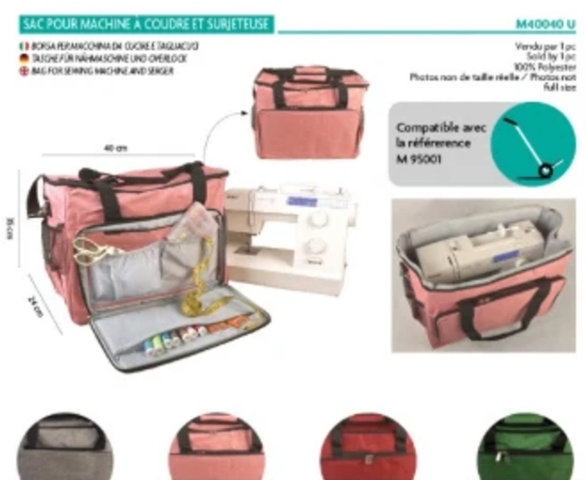 mediac naaimachine draagtas lxbxh 40cm x 24cm x 35cm