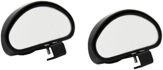 Foto: Dodehoekspiegel 2 stuks achteruitkijkspiegel buitenspiegels blindehoek spiegel reflector groothoekspiegel verstelbare 15 5 5 cm zwart auto accessoires voor auto suv en truc