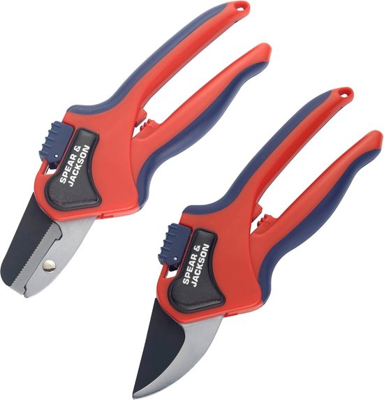 Bypass and Anvil Secateur Set with Razorsharp Blades van Spear & Jackson — afbeelding 4