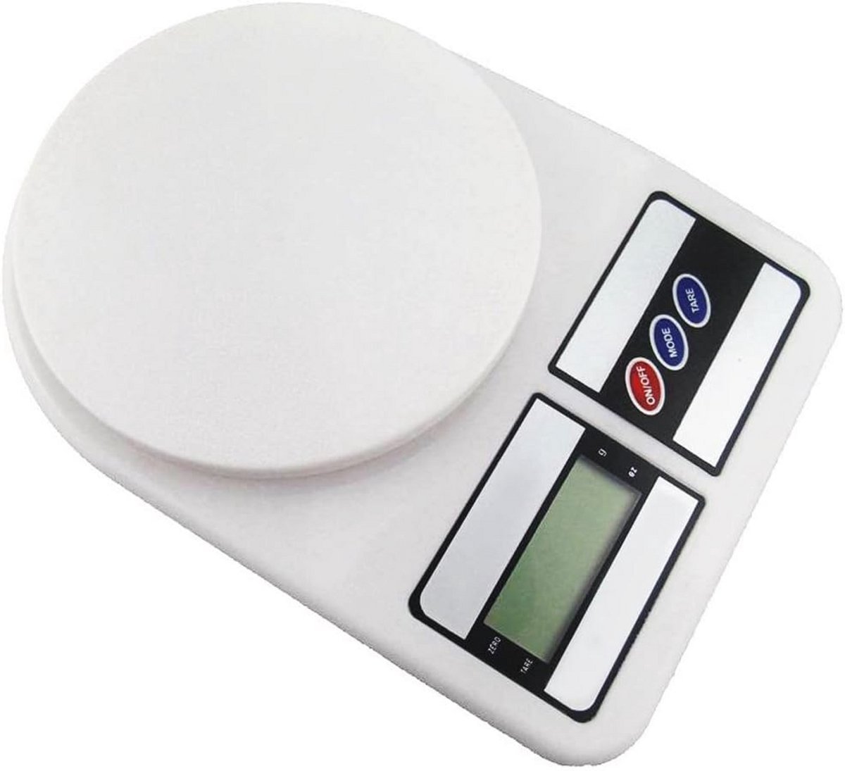 Digitale Keukenweegschaal - LCD-display, Tara-functie, 1g tot 7kg