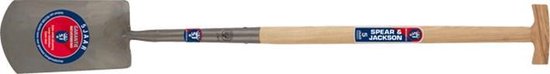 Spear & Jackson 1041AR Spade gepolijst met houten T-steel van Spear & Jackson — afbeelding 2