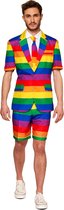 Suitmeister SUMMER Rainbow - Heren Zomer Pak - Zomers Pride - Gekleurd - Maat L