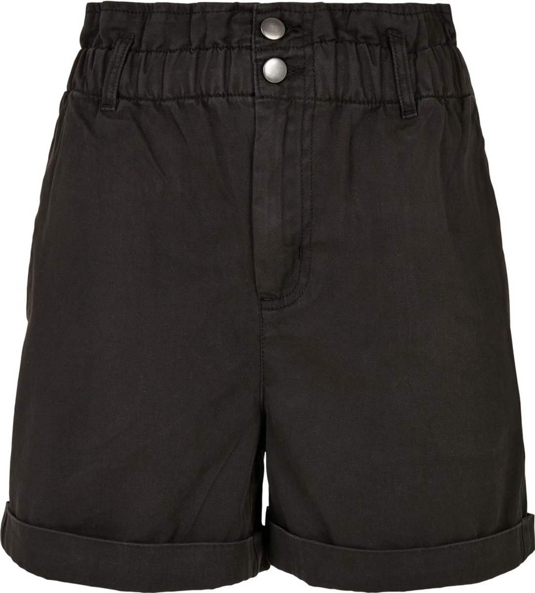 Urban Classics Paperbag Korte broek Taille 27 inch Zwart