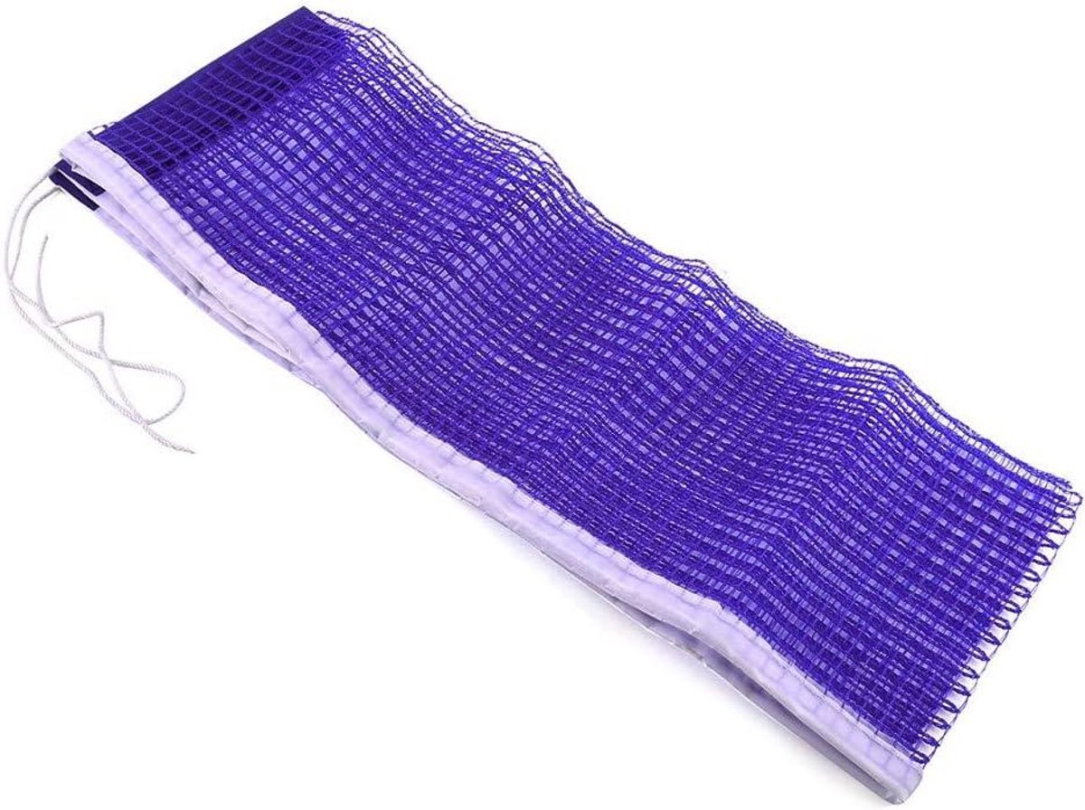 Tafel Tennis Net Nylon - Draagbare Vervanging Voor Outdoor en Indoor Sport - Blauw - 1.72m Tafeltennis
