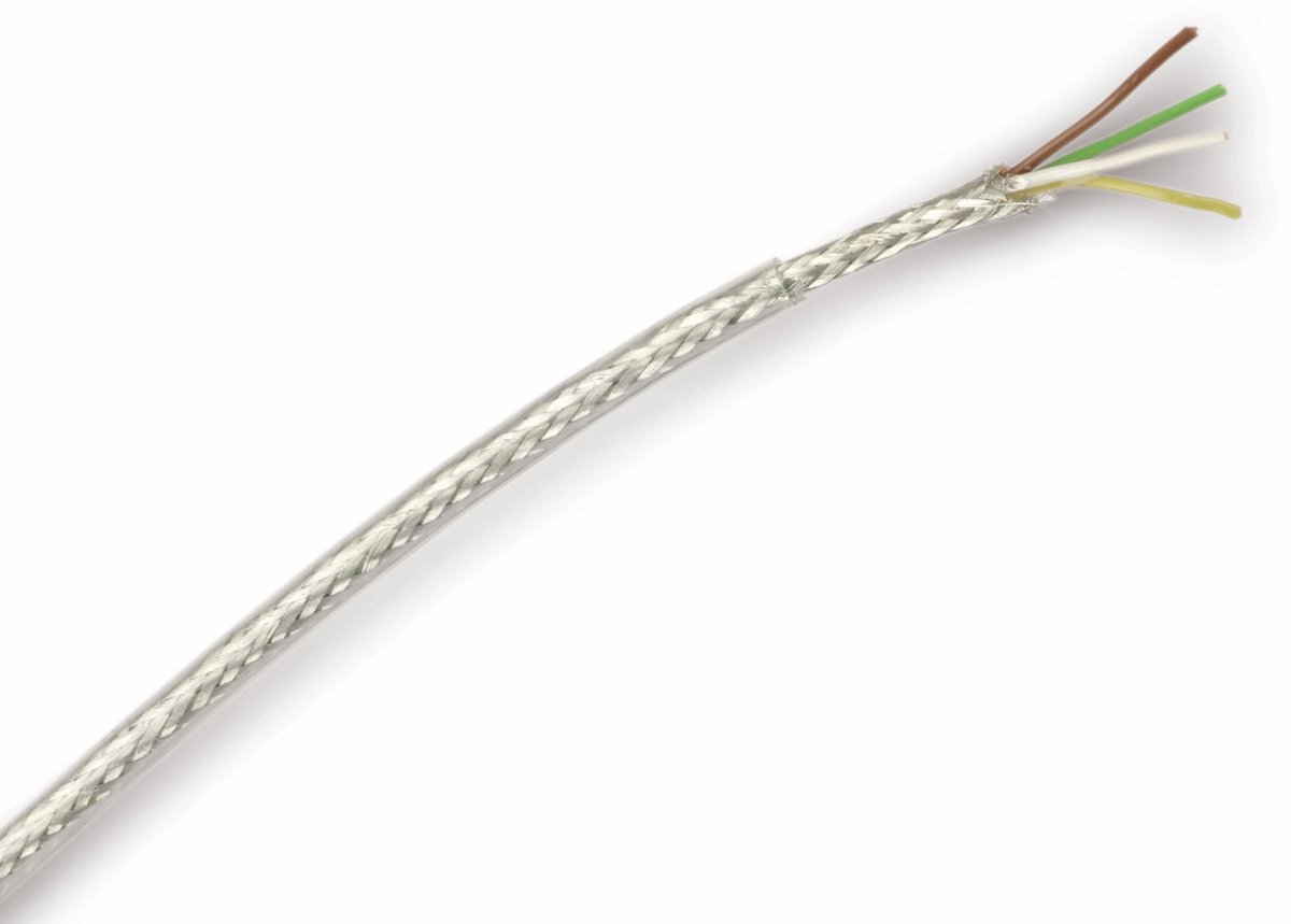 RAUTRONIC stuurkabel LIYCY, 4 x 0,25 mm², 10 m, transparant