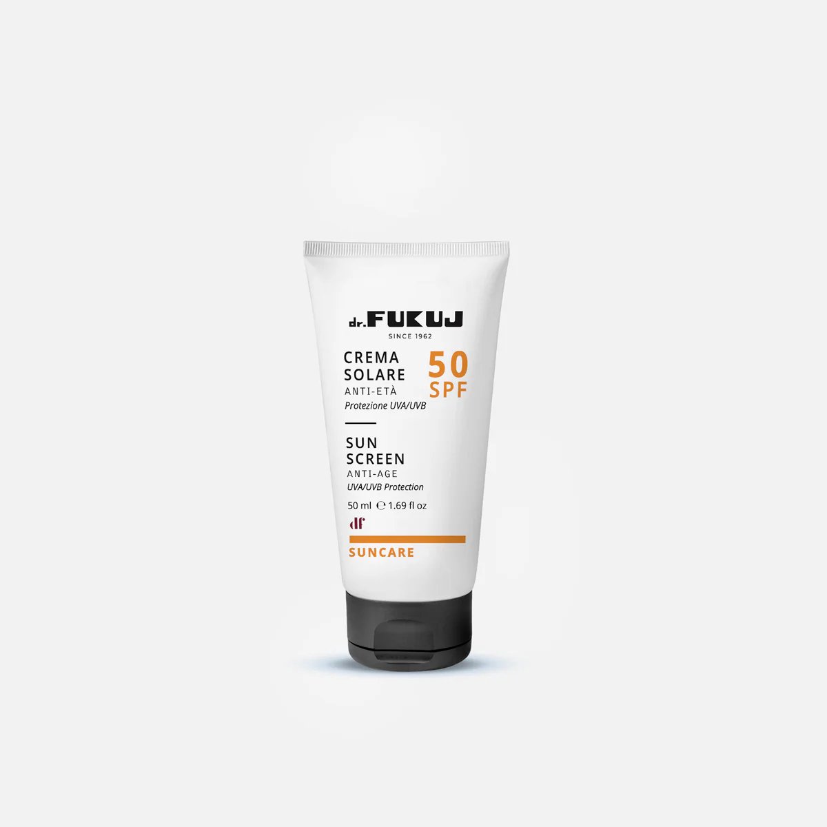Doeltreffende Italiaanse zonnecrème voor gezicht spf 50 - beschermt en herstelt - ook geschikt voor mama´s 50ml