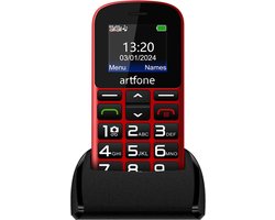 Senioren Mobiele Telefoon 4g - Senioren GSM -Rood