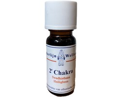 Merlijn Wellness - chakra olie - heiligbeen - 2e chakra - etherische olie - 10ml