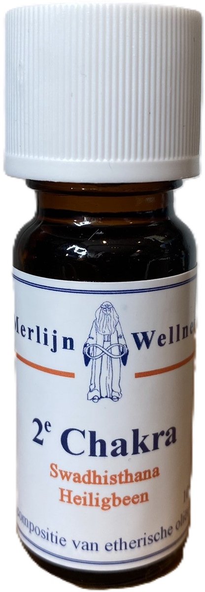 Goedkoopste Merlijn Wellness - Chakra olie - 2e Chakra - Etherische olie - Heiligbeen - 10ml