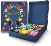 Pukka Hero Selection Box - Biologische Kruidenthee - 45 theezakjes - 9 verschillende smaken - Leuk als verjaardagscadeau - Theedoos - Geschenkverpakking