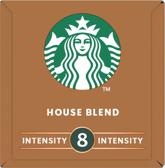 Starbucks by Nespresso capsules House Blend - 10 koffiecups x 12 doosjes