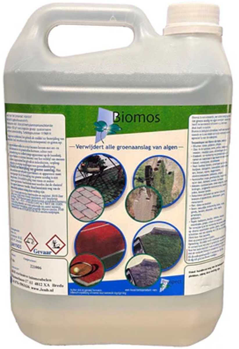 Biomos groenaanslagverwijderaar 5 liter