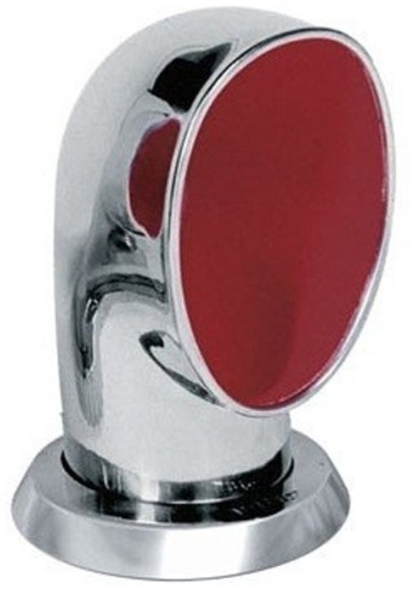 VETUS RVS Luchthapper JERRY Ø75mm met rode Binnenkant | JER316R