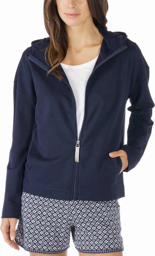 donkerblauw hoodie dames