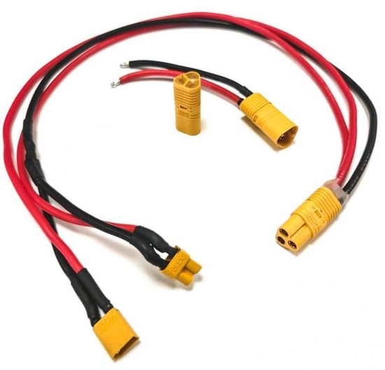 Aansluitkabel (geschakeld) voor externe batterij - Aansluitkabel - €29,99