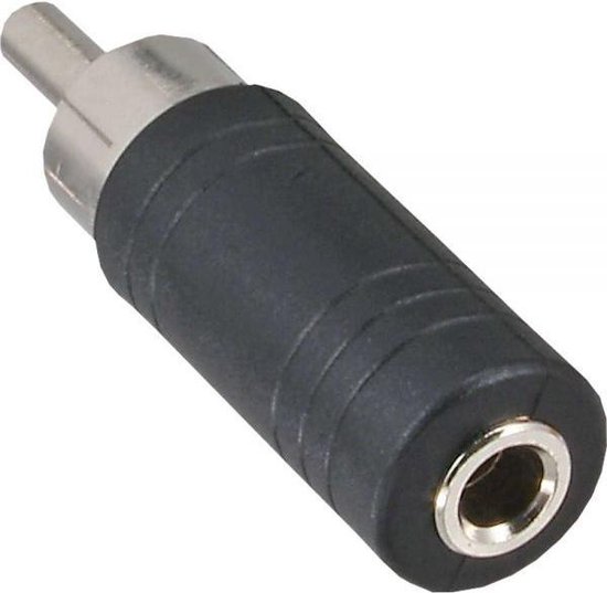 Tulp mono (m) - 3,5mm Jack mono (v) adapter - Electrovision