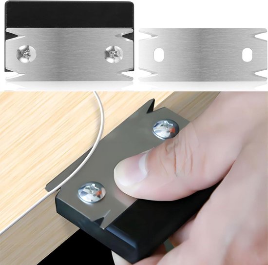 Bordeuse à placage avec 1 lame de rechange - outils de travail du bois - rabot à main - coupe-bande de chant, pyrogravure, ruban de chant en bois, rogneuse, rogneuse à bois - rabot à bois d'angle - grattoir à bande de chant