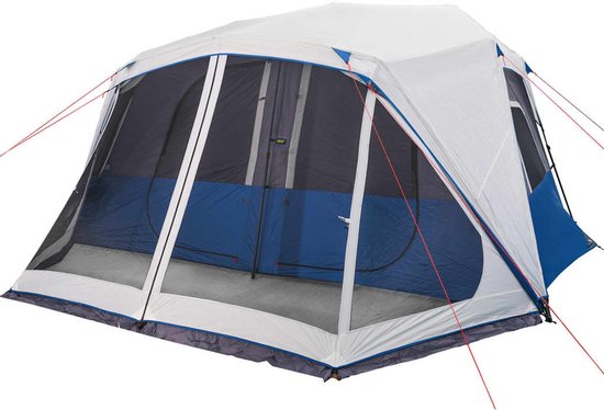 vidaXL - Tent - met - LED - 10-persoons - snelontgrendeling - lichtblauw — afbeelding 5