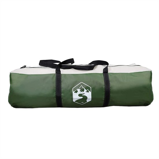 vidaXL - Auvent de camping - Imperméable - 430 x 380 x 210 cm - Vert