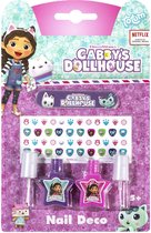 Gabby's Poppenhuis Totum nagel deco set kinder nagellak junior- kids beauty speelgoed vanaf 3 jaar Gabby's Dollhouse