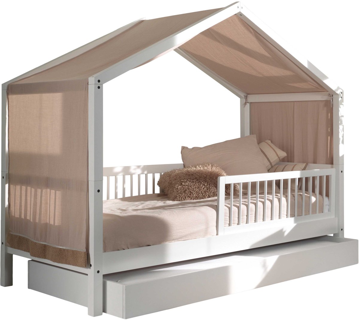 Bedtent voor bedhuisje Forrest - katoen - roze