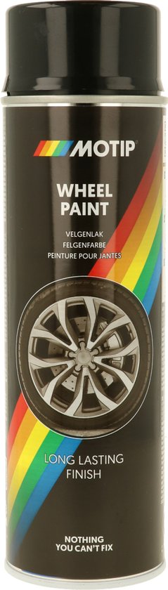 Motip velgenlak zwart glans (04018) - 500 ml.