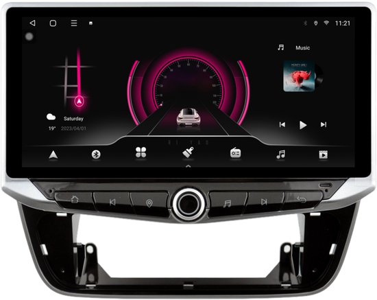 Volkswagen Up | e-Up | Android 14 | Autoradio | 2011 t/m 2016 | Carplay & Android Auto
