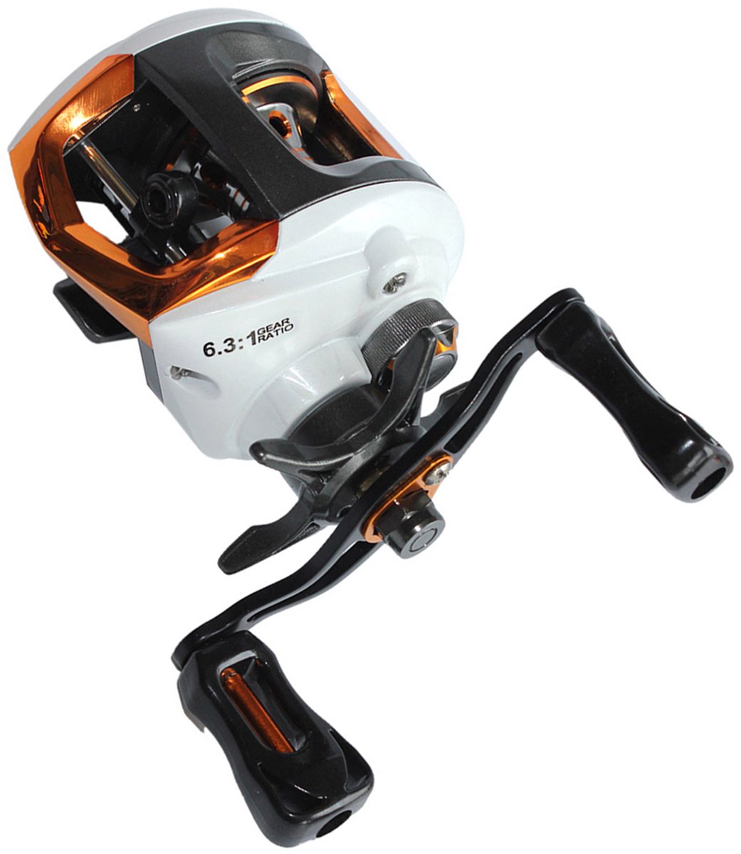 Professionele Baitcasting Molen, Vismolens – 12+1 Lagers – Linkshandig – Magnetisch Remsysteem – UV Coating