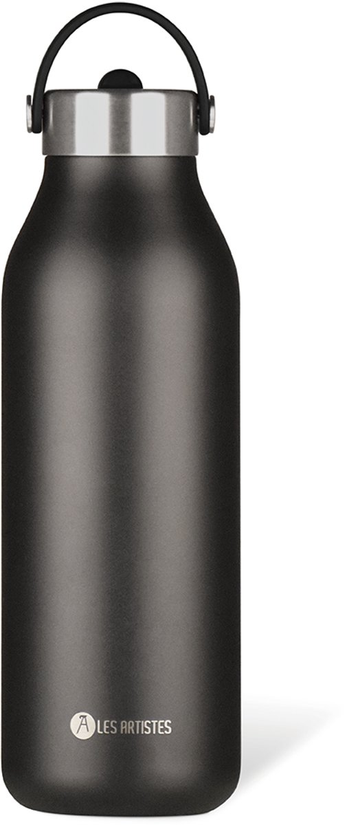 Les Artistes Paris Thermosfles 2.0 - 1500ml - Black Pearl - met geïntegreerd rietje - LP-A2397