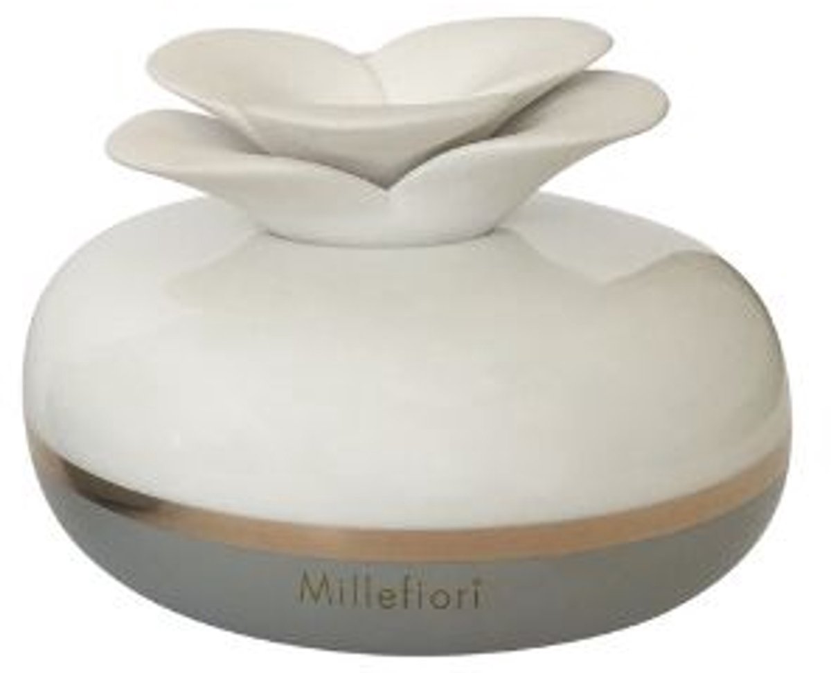 Millefiori Milano Flower Fragrance Diffuser Grijs
