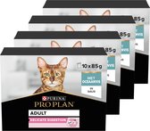 Bol.com Pro Plan Delicate Digestion Kat Multipack - Kattenvoer Natvoer - Vis - 40x85 g aanbieding