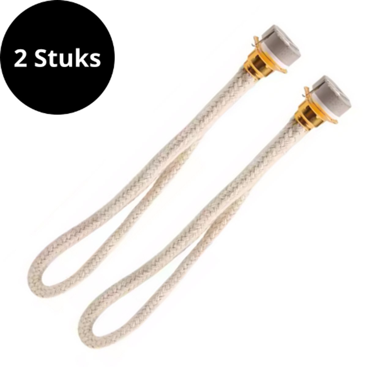 4 stuks lont voor lamp, olielamp, lont, vervanging van luchtcontrole, katalytische brander, lamp voor brander, diffuser, aromatherapie, woondecoratie (4/goud