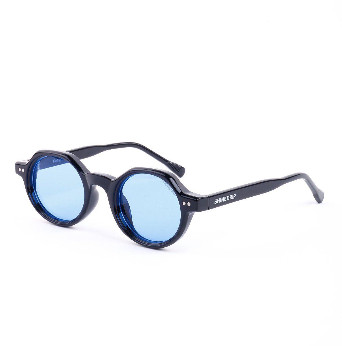 Shinedrip Amsterdam- Celeste Sky Zonnebril- Blauwe Zonnebril- Sunglasses- Unisex- Dames en Heren