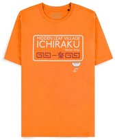 Naruto - Ichiraku Ramen Shop Heren T-shirt - M - Oranje