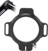 28.99mm Spindel Aluminium Fiets Crank Kettingblad Richter met Draadring en Beugel Preload Steller voor SRAM DUB (zwart)