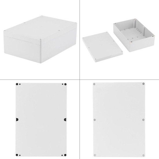 3PCS IP55 Electrical Project Box,85x85x50mm Waterproof Junction Box,ABS Plastic Universal Electrical Project Box Outdoor Indoor Electronics Cable (3PCS IP55 85x85x50mm