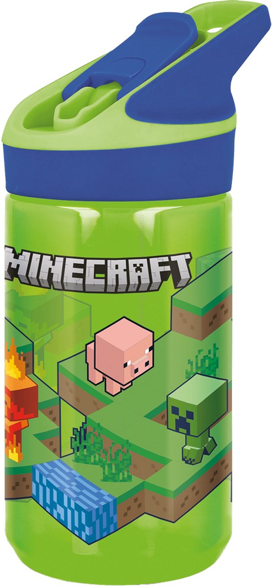 Goedkoopste Minecraft tritan drinkbeker - 480 ml - 18 cm hoog