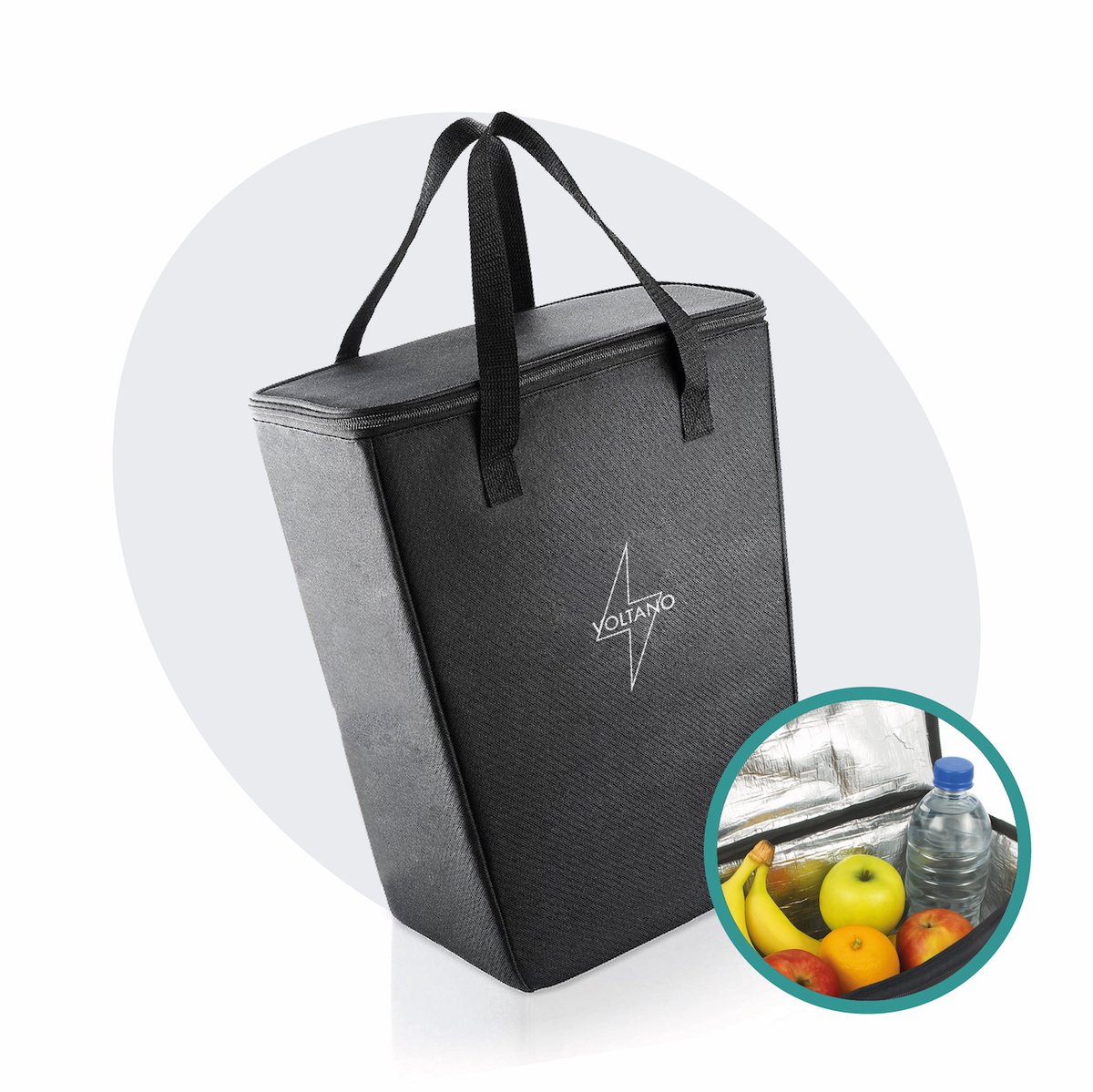 Beste Koeltassen 2026 Voltano Inleg Koeltas 20 liter – Zwart