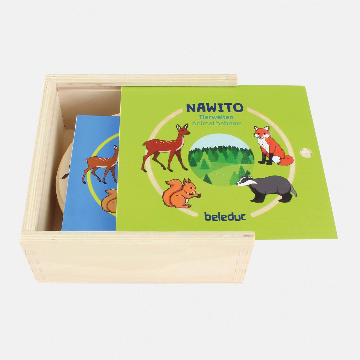 Puzzels leefgebieden - Dieren