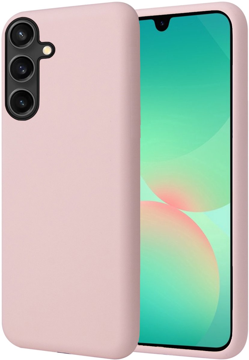 Hoesje geschikt voor Samsung Galaxy A17 5G / A26 - Mat Back Case Roze