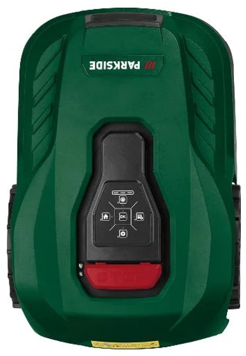 Afbeelding 3 van PARKSIDE® Robotmaaier 20V - Gazonoppervlakte: max. 250 m² - Hellingshoek: max. 15° - Bediening: LED display - Volledig automatische terugkeer naar het laadstation - Weersafhankelijk gazononderhoud