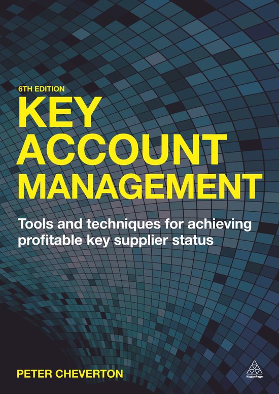 Key Account Management 6th EDITION - cover