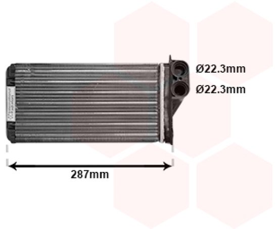 Radiateur de chauffage SEAT ARONA 2018 à bon prix sur AUTODOC