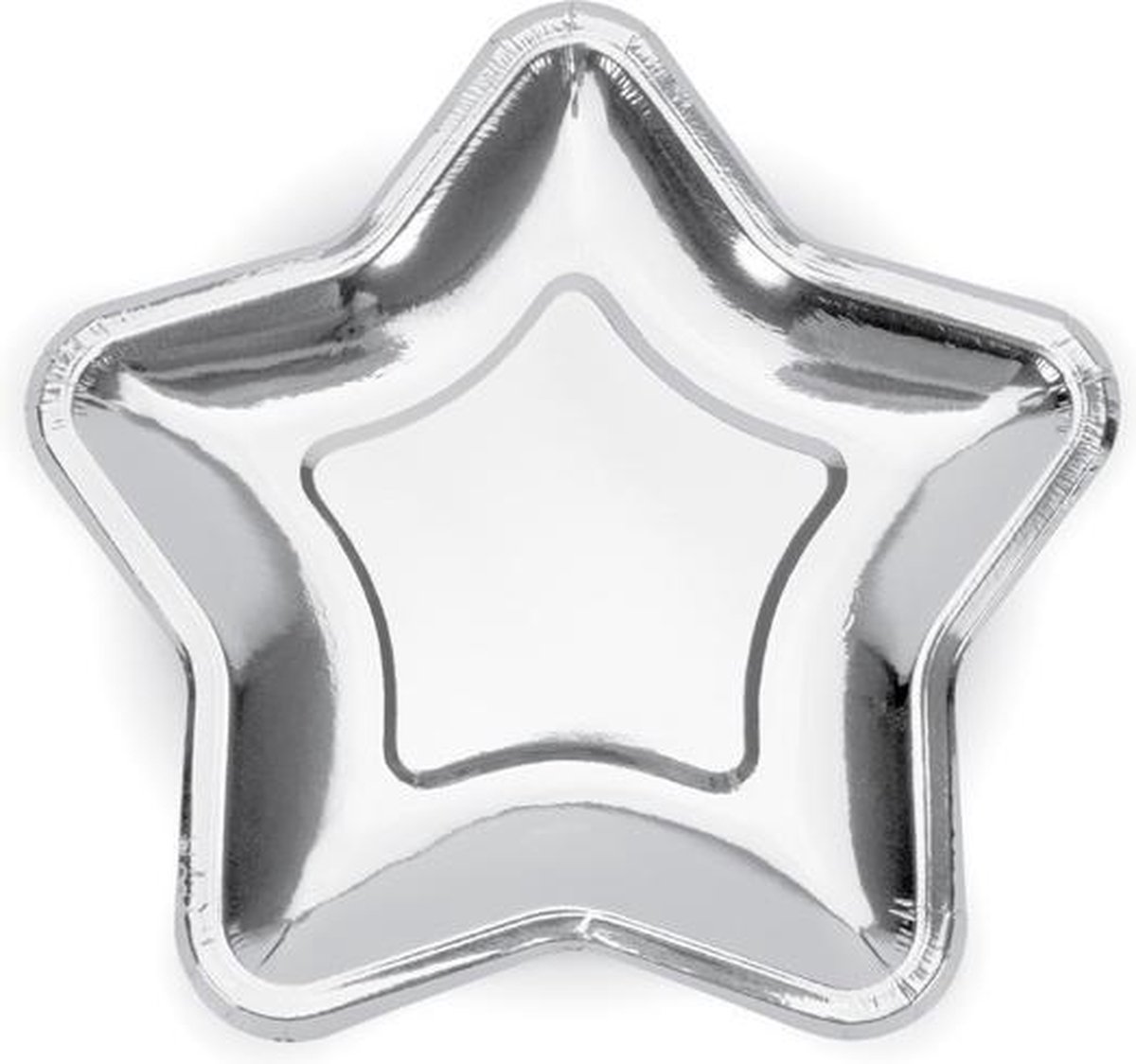 Bordjes Ster Zilver