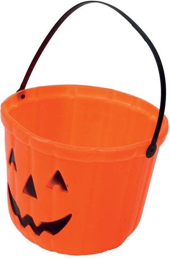 Halloween Pompoen Snoepbak 20cm