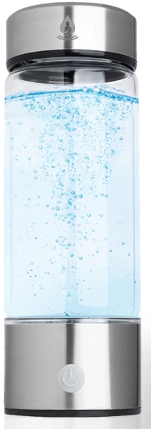 Waterstof Generator – H2 Water – Water Generator – 450 ml – Hydrogen water generator – Gezond Water - Waterfles – Waterfilterfles - Superfood – Anti age