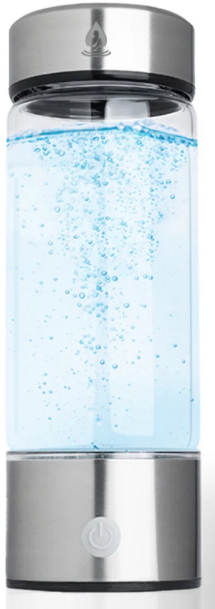 Waterstof Generator – H2 Water – Water Generator – 450 ml – Hydrogen water generator – Gezond Water - Waterfles – Waterfilterfles - Superfood – Anti age