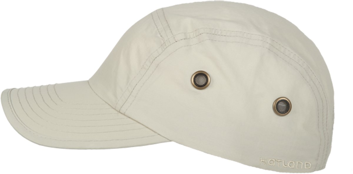 Hatland - Waterbestendige UV pet voor heren - Reef - Beige - maat Onesize